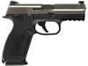 FN Herstal FNS-9 Pistol 66927, 9mm, 4 in, Polymer Grip, Black Finish, 17 Rd