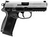 FN Herstal FNX-45 Pistol 66962, 45 ACP, 4 in, Polymer Grip, Stainless Finish, 15 Rd