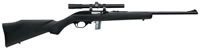 Marlin 795 Rifle w/Scope 70681, 22 Long Rifle, 18 in, Synthetic Stock, Black Finish, 10 Rd