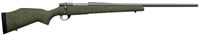 Weatherby Range Bolt Action Rifle VMT300WR4O, 300 Weatherby Magnum, 24 in, Green/Black Stock, Matte Black Finish