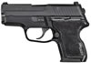 Sig P224 DAK Pistol 2240SAS2BDAK, 40 Smith & Wesson, 3.5 in, Pistol E2 Grip, Black Finish, Night Sights, 10 Rd