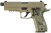 Sig P226 Scorpion Pistol E26R9SCPNTB, 9mm, 4.4 in Threaded, Dark Earth Grip, Dark Earth Finish, Night Sights, 15 Rd