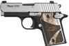 Sig P938 Pistol 9389BGAMBI, 9mm, 4.4 in, Blackwood Grip, Two-Tone Finish, Night Sights, 6 Rd