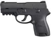 Sig P250 Sub-Compact Pistol 250SCR9BSS, 9mm, 3.6 in, Polymer Grip, Black Finish, Night Sights, 12 Rd