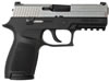 Sig P250 Diamond Plate Pistol 250C9DP, 9mm, 3.9 in, Polymer Grip, Two-Tone Finish, Night Sights, 15 Rd