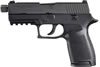 Sig P250 Pistol 250C9BSSTB, 9mm, 3.9 in Threaded, Polymer Grip, Black Finish, Night Sights, 15 Rd