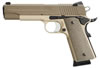 Sig 1911 Desert Pistol 191145DESERT, 45 ACP, 5 in, Ergo XT OD Green Grip, Desert Tan Finish, Contrast Sights, 8 Rd