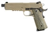Sig 1911 Scorpion Pistol 1911R45SCPNTB, 45 ACP, 5 in, Hogue G10 Grip, Dark Earth Finish, Low Profile Night Sights, 8 Rd