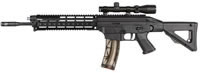 Sig 522 Swat (CA Approved) Rifle R52216BCSCA, 22 Long Rifle, 16.6 in, Telestyle Stock, Black Finish