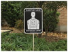 Ready To Defend "Castle Law Enforced Here" Yard Sign (STS-3S)