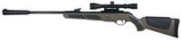 Gamo .177 Caliber Bone Collector Bull Whisper Air Rifle w/Green Stock, Scope (61100671W54)
