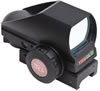 TruGlo Crossbow Red Dot Sight TG8380B4, 1x, 34mm, Black, Illuminated Color Reticle