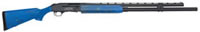 Mossberg Pat Flanigan 13-Shot Shotgun 85117, 12 Gauge, Blue/Yellow Marbled Synthetic Stock, Matte Blue Finish