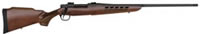 Mossberg 4X4 Rifle 27815, 22-250 Remington, 24 in, Walnut Stock, Matte Blue Finish