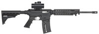 Mossberg Flat Top AR-Style  Rifle 37233, 22 Long Rifle, 16.5", Black Synthetic Tactical Stock Stock, Blued Finish