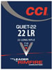 CCI Quiet SubSonic Rimfire Ammunition 960, 22 Long Rifle, Lead  Round Nose (RN), 40 GR, 710 fps, 50 Rd/bx