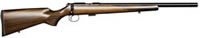 CZ 455 Varmint Rifle 02141, 22 WMR, 20.5 in, Walnut Stock, Blue Finish