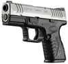 Springfield XDM Compact Pistol XDM9389CSNJ, 9mm, 3.8 in, Mega Lock Texture Grip, 2 Tone Finish, 13 Rd