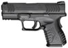 Springfield XDM Compact Pistol XDM9384CBNJ, 40 S&W, 3.8 in, Grip, Black Finish, 11 Rd