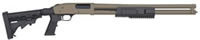 Mossberg Flex 500 Tactical Shotgun 51674, 12 Gauge, 20 in, 3 in Chmbr, Black Synthetic Stock, Tan Finish