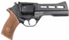 Chiappa Rhino 50DS Revolver 340072, 357 Magnum, 5", Wood Grips, Black Finish, 6 Rd
