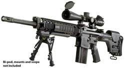 Armalite AR-10 Super S.A.S.S Semi-Auto Rifle A10SBF, 7.62mmX35mm, 20", Magpul Stock, Black Finish