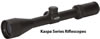 Weaver Kaspa Rifle Scope 849802, 1x, 20mm, Matte Black, Dual-X Reticle