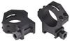 Weaver 4 Hole Skeleton 30mm Extra High Matte Black Skeleton Rings (48367)