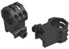 Weaver Tactical 6 Hole 30mm Medium Matte Black Tactical Rings (99693)