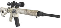 DPMS Panther Prairie Rifle RFA3PPS, 223 Remington/5.56 NATO, 20 in, Magpul Buttstock, Snow Finish