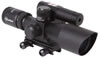 Firefield Illuminated Rifle Scope FF13014, 2-10x, 40mm, Black, Illuminated Green Mil-Dot Reticle
