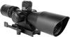 AIM Sports Compact Tactical Rifle Scope JTSDP3940G, 3-9x, 40mm, Matte Black, P4 Sniper Reticle