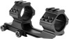 Aimsport Tacitcal Cantilever 30MM Rings Matte Black Mount W/Rings (MTCR30)
