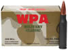 Wolf Performance Classic Rifle Ammunition MC308FMJ145, 308 Winchester (7.62 NATO), Full Metal Jacket (FMJ), 145 GR, 2750 fps, 500/Case