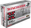 Winchester Super-X Power Core Rifle Ammunition X308LF, 308 Winchester (7.62 NATO), Power Core, 150 GR, 2820 fps, 20 Rd/bx