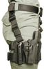 BlackHawk Level 2 Tactical Serpa Holster Fits Glock 17/19/20/21/22/23/31/32 (430500BKR)