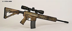 2-Vets II Rifle 2VA68ATAU, 6.8 SPC (6.8x43mm), 16", Magpul MOE Stock, ATAC Camo Finish