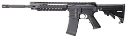Adcor Defense GI Brown Enhanced Automatic AR-15 Rifle 2013040, 223 Remington/5.56 NATO, 16", Adj Stock, Black Finish