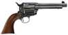Taylors 1873 Cattleman Gunfighter Revolver 5000, 357 Magnum, 5.5 in, Army Sized Walnut Grip, Blue Finish, 6 Rd