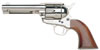 Taylors 1873 Cattleman Nickel Plated Revolver 555121, 45 Colt, 4.75 in, Walnut Grip, Nickel Finish, 6 Rd