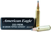 Federal American Eagle Rifle Ammunition AE223GTV, 223 Remington, Tipped Varmint, 50 GR, 20 Rd/bx