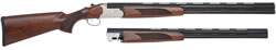 Mossberg International Silver Reserve Combo Shotgun 75442, 12 & 20 Gauge, 26"/28", Synthetic Stock, Blued/Silver Finish