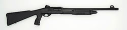 Tri-Star Cobra Force Pump Shotgun 25120, 12 Gauge, 20 in, 3 in Chmbr, Black Synthetic Stock, Black Finish