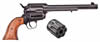 Puma 1873 Revolver PRC1873227AP, 22 Long Rifle/22 Magnum, 7.5", Antique Finish Grips, Black Finish, Fixed Sights, 6 Rd