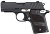 Sig Sauer P938 Pistol 9389NMRAMBI, 9mm, 3", G-10 Grip, Black Finish, 6 Rd