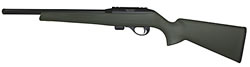 Remington 597 Autoloading Rifle 80914, 22 Long Rifle, 16 in Heavy Threaded, Soft Touch Stock, OD Green Finish, 10 Rd