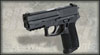 Sig SP2022 Pistol Tac Pac E20229BSSTAC, 9mm, 3.9 in, Black Grips, Black Finish, Siglite Night Sights, 15 Rd