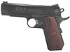 Bersa 1911 Bobcut Pistol M19BC45B, 45 ACP, 4.25 in, Aluminum w/MAC logo Grip, Stainless Finish, 8 Rd