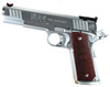 Bersa 1911 Classic Pistol M19CL45B, 45 ACP, 5 in, Aluminum w/MAC logo Grip, Stainless Finish, 8 Rd