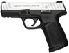 Smith & Wesson SD VE (MA Approved) Pistol 123402, 40 S&W, 4 in, Textured Polymer Grip, Stainless Finish, 10 Rd